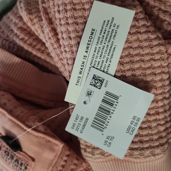 New! AE Oversized waffle sweatshirt Sz XLARGE - Picture 6 of 8